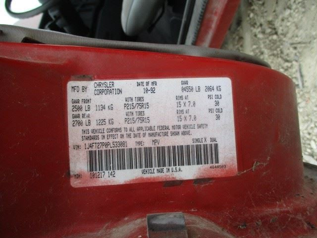 Engine ECM Electronic Control Module Left Hand Fender Fits 93 CHEROKEE