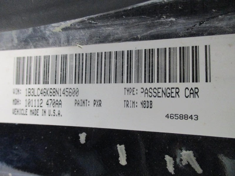 Steering Gear/Rack Power Rack And Pinion Opt Sba Fits 07-10 SEBRING 20