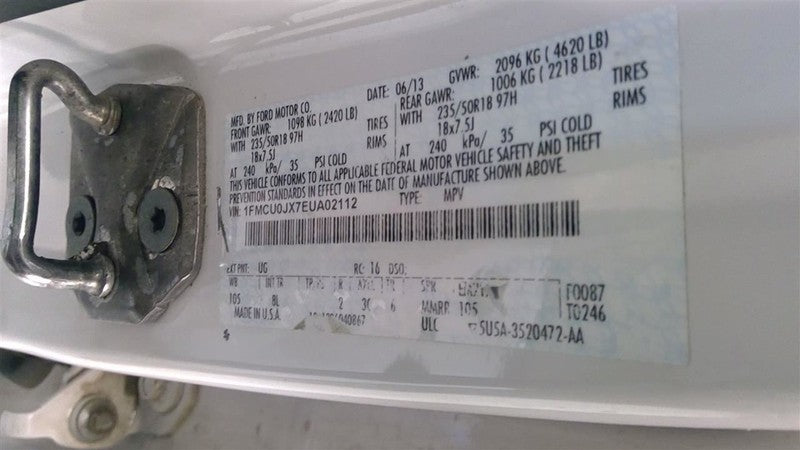 Grille Upper Titanium Fits 13-16 ESCAPE 1668859