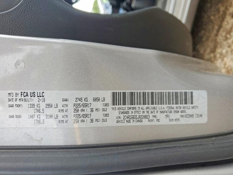 CARAVAN 2018 Front Door Trim Panel 2039889