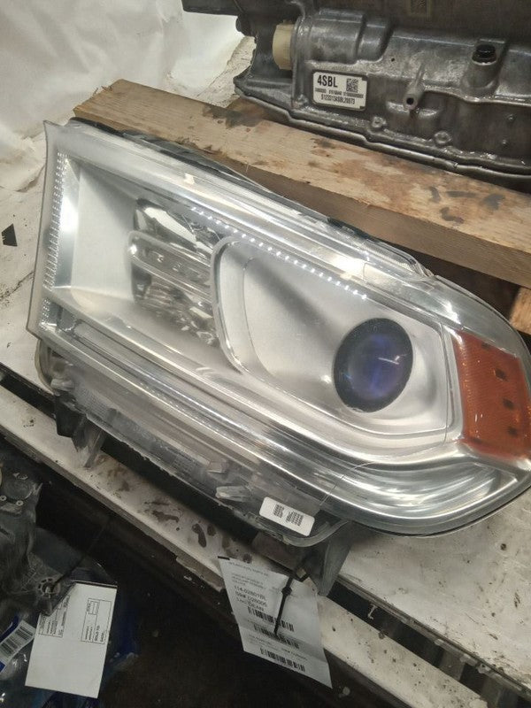 Driver Headlight Halogen Chrome Bezel Fits 14-20 DURANGO 1895657