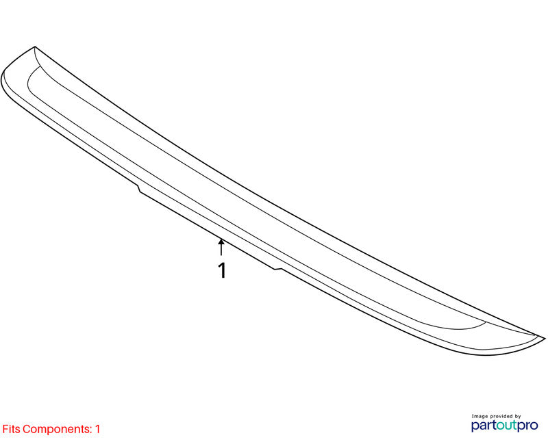 Rear Spoiler Ntbk Wing Type Fits 07-11 AVEO 1967337