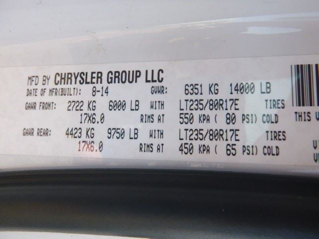 Exhaust Fluid Tank Fits 13-14 DODGE 2500 PICKUP 1479935