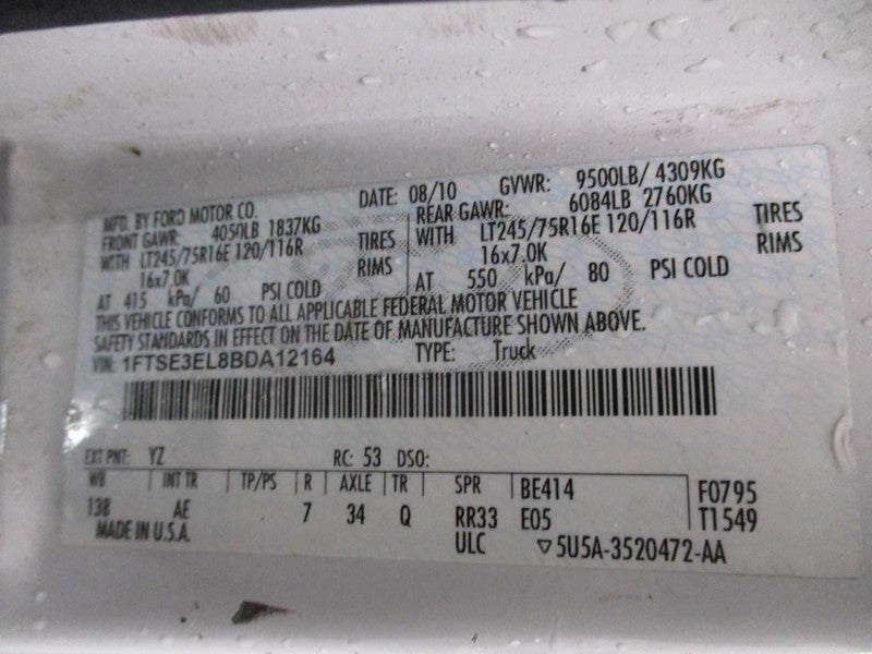 E350SD 2011 Glove Box 1734237