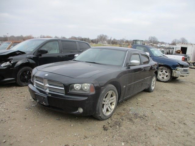 Passenger Side View Mirror Power Fixed Black Fits 06-10 CHARGER 153306