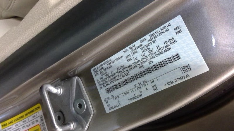 Audio Equipment Radio Control Panel Heated Seats Fits 17-19 MKC 193430