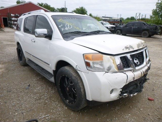 Radiator Fan Motor Fan Assembly Condenser Fits 04-15 ARMADA 1409256