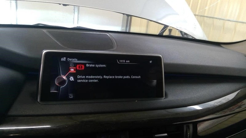 Info-GPS-TV Screen Display Screen Front Dash Fits 14-16 BMW X5 1948042