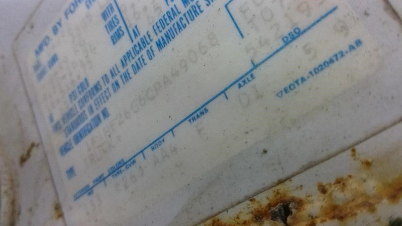 F250 1982 Door Handle Exterior 1734789