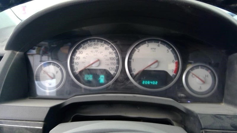 Speedometer Cluster Silver Numbered Gauges 4 Pod MPH Fits 10 CARAVAN 1