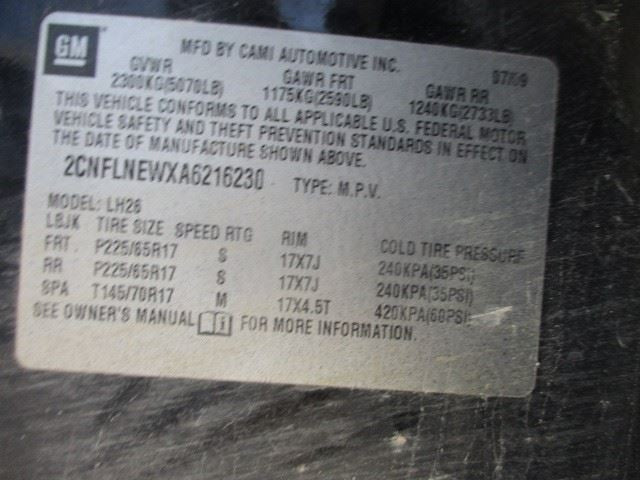 Starter Motor Fits 10-17 EQUINOX 1711119