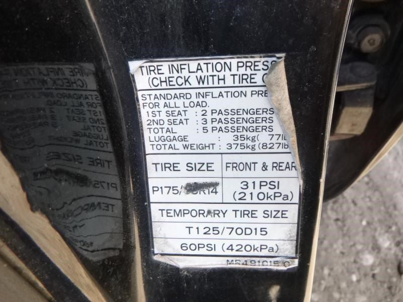 MIRAGE 2001 Fuel Filler Door 1400584