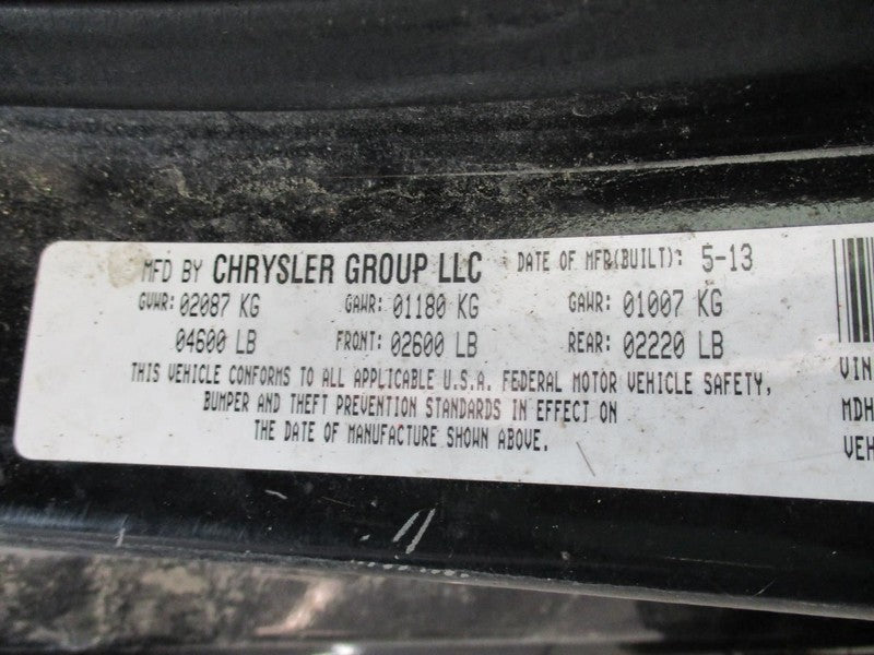 AC Evaporator Fits 08-14 AVENGER 1882242