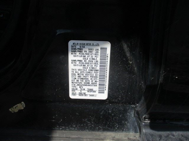 Driver Side View Mirror Power Heated With Memory Fits 03-04 MURANO 150