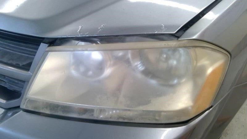 Driver Left Headlight Chrome Accent Headlamps Fits 08-14 AVENGER 19724