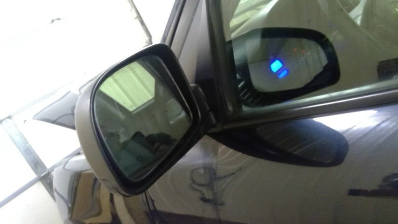 Driver Side View Mirror Power Heated Matte Black Fits 07-12 SANTA FE 1