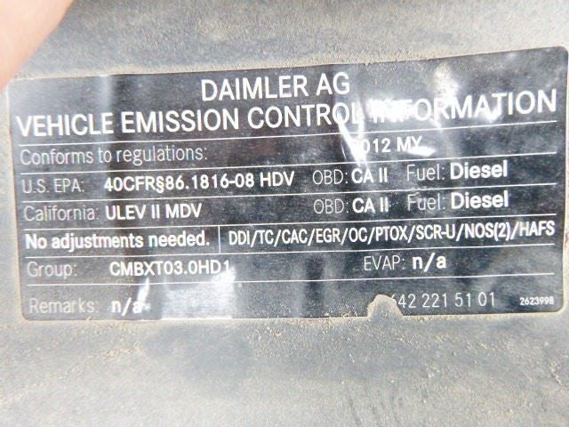 Steering Gear/Rack ID 9064600400 Fits 10-18 MERCEDES SPRINTER 2500 190