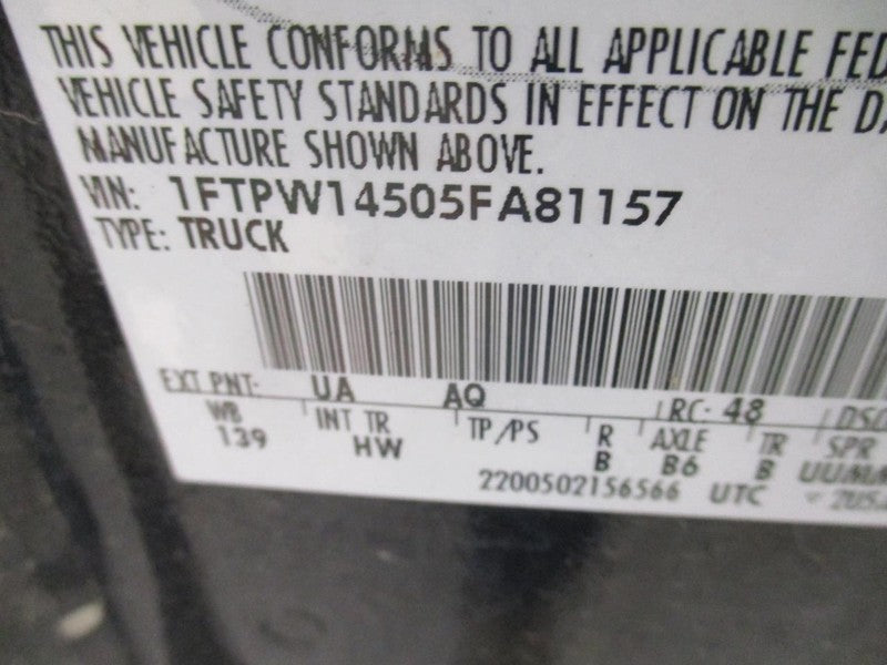 F150      2005 Dash/Interior/Seat Switch 1937941