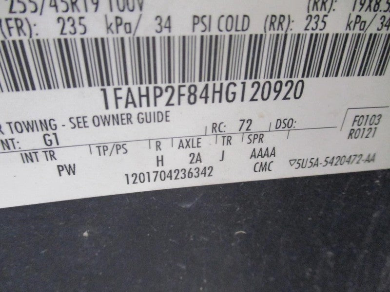 Automatic Transmission 6 Speed 3.5L FWD Fits 11-18 EDGE 1685873
