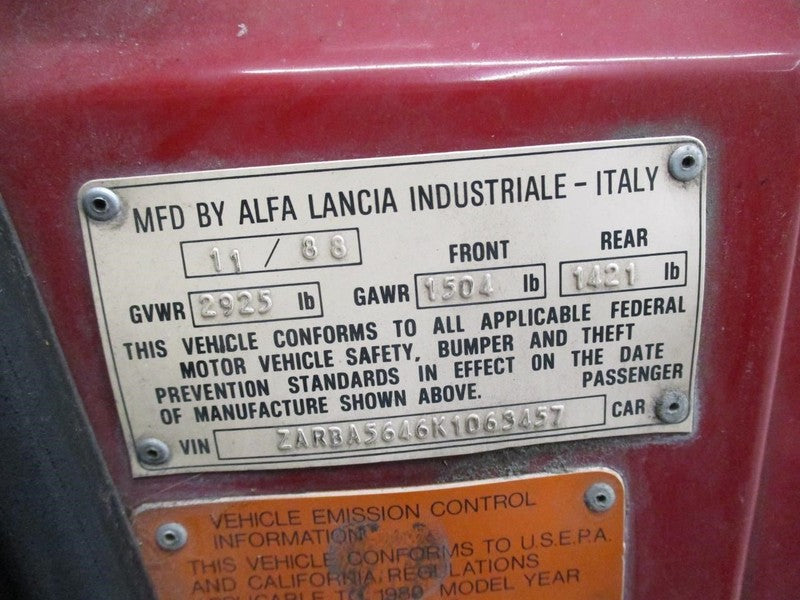 GRADUATE  1989 Fuse Box Cabin 1670694