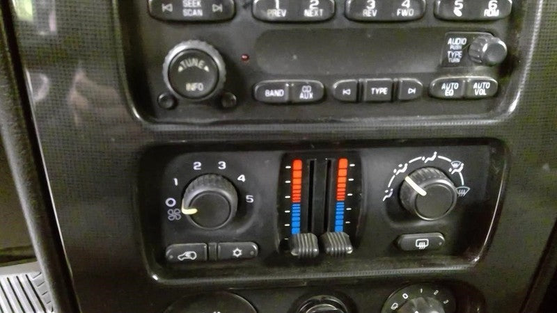 Temperature Control Front Manual Opt CJ3 ID 10395426 Fits 03-09 ENVOY 
