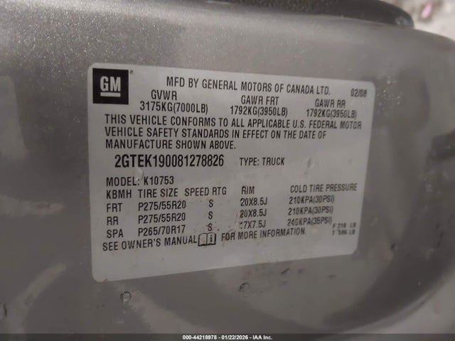 Windshield Wiper Motor Fits 07-10 SIERRA 1500 PICKUP 1894099