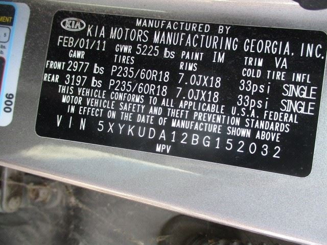 Grille Chrome Grille Surround Fits 11-13 SORENTO 1585122