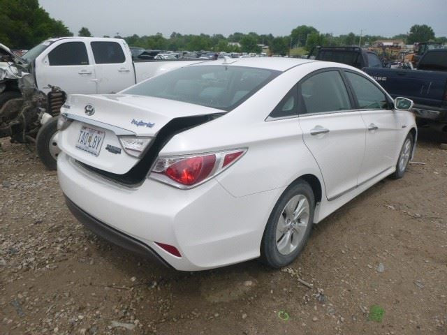 Passenger Headlight VIN C 5th Digit Hybrid Fits 11-15 SONATA 1744964