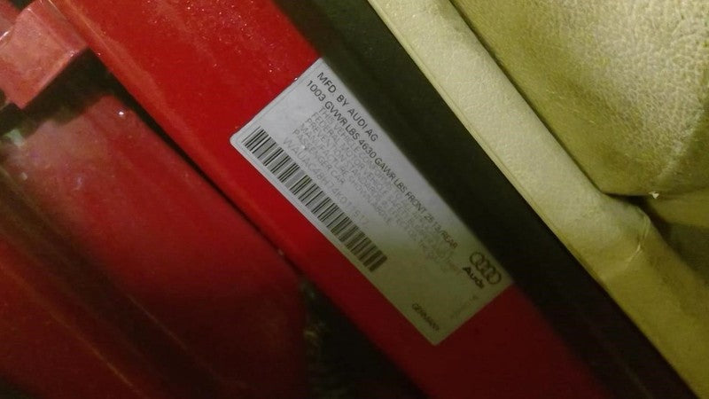Wheel 17x7-1/2 Alloy 5 Spoke ID 4F0601025AF Fits 02-11 AUDI A4 1727769
