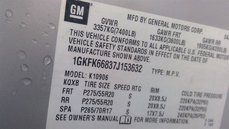 Info-GPS-TV Screen Entertainment System Opt U42 Fits 07-14 ESCALADE 16