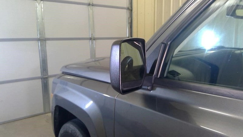 Driver Side View Mirror Moulded In Black Power Fits 13-15 PATRIOT 1941