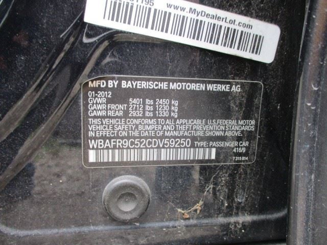 Automatic Transmission 8 Speed RWD Fits 10-12 BMW 550i GT 1511036