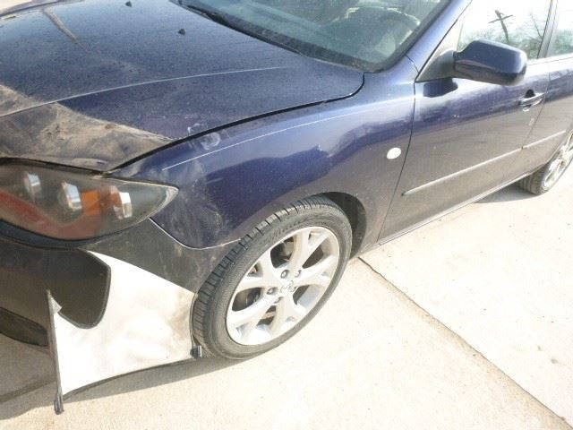 Driver Side View Mirror Power Non-heated Fits 07-09 MAZDA 3 1479541