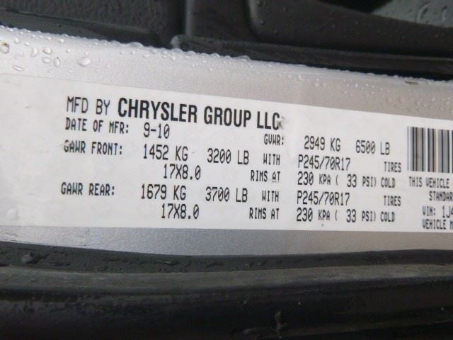 Wheel Road Wheel 17x8 Fits 11-13 GRAND CHEROKEE 1929889