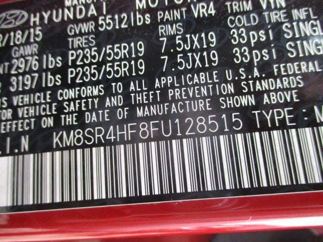 Passenger Headlight Korea Built Halogen Fits 13-16 SANTA FE 1903324