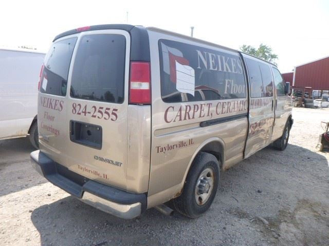 Rear Axle Excluding Cutaway Fits 03-09 EXPRESS 3500 VAN 1925745