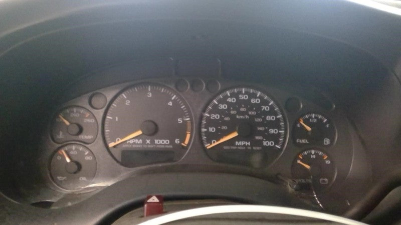 Speedometer US Cluster With Tachometer Fits 01-05 BLAZER S10/JIMMY S15