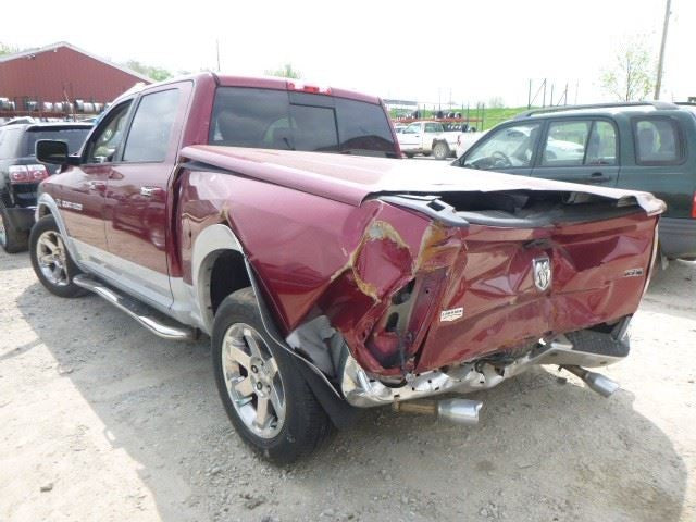 Console Front Floor Bucket Seats Fits 10-12 DODGE 2500 PICKUP 1618751