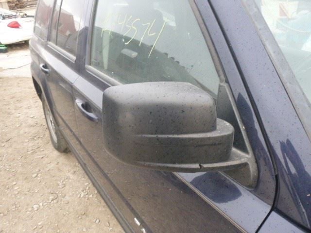 Passenger Side View Mirror Moulded In Black Power Fits 13-15 PATRIOT 1