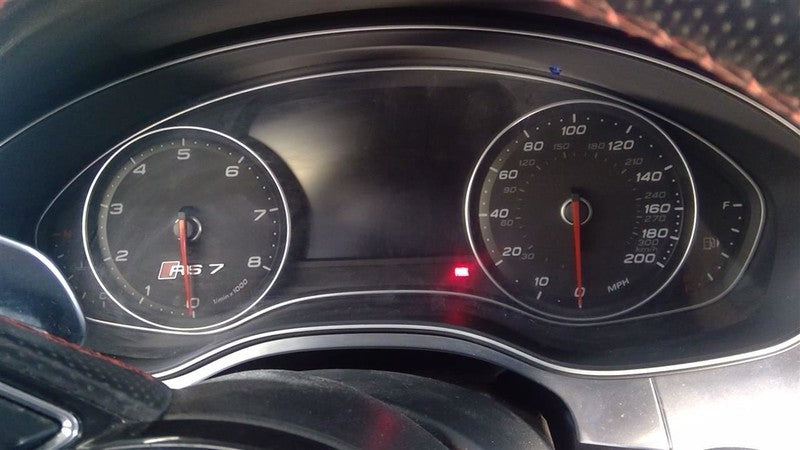 Speedometer Cluster MPH With Adaptive Cruise Fits 14-15 AUDI RS7 16432