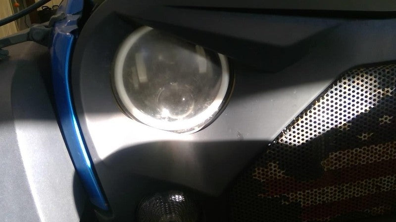 Passenger Headlight VIN W 6th Digit Jk Body Halogen Fits 07-18 WRANGLE