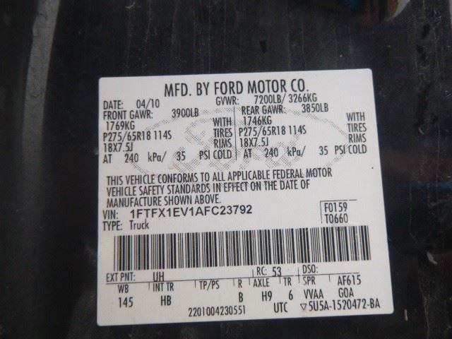 Driver Rear Door Glass Super Cab 4 Door Fits 04-14 FORD F150 PICKUP 15