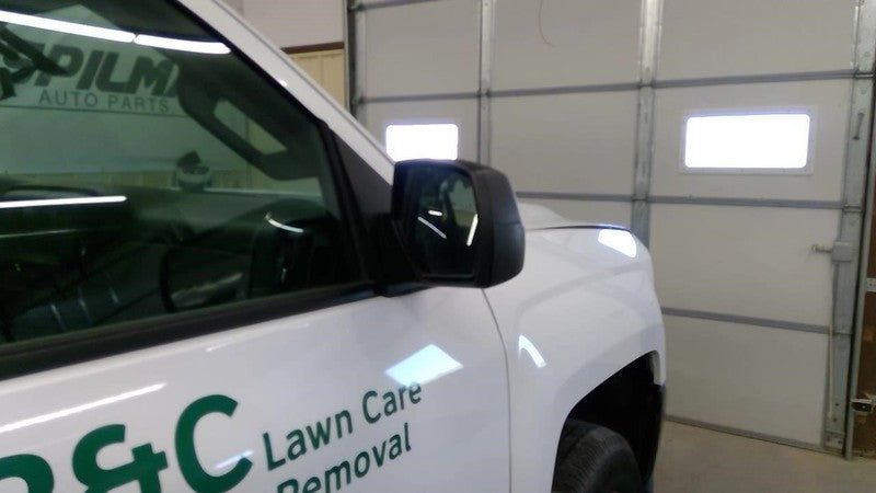 Passenger Side View Mirror Classic Style Fits 14-19 SIERRA 1500 PICKUP