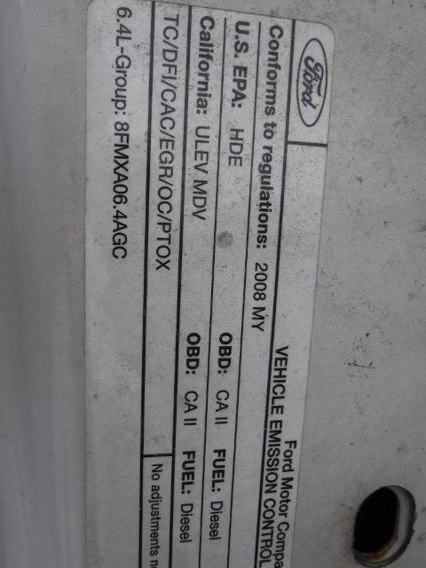 F550SD    2008 Intercooler 998442
