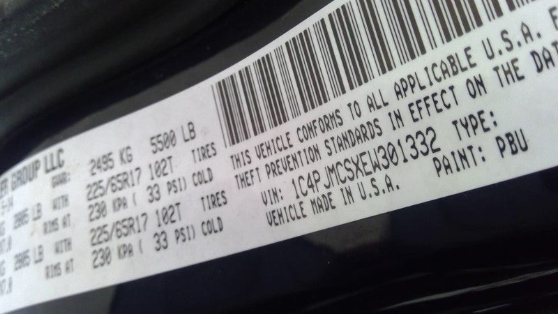 AC Compressor Fits 14-22 CHEROKEE 1715481