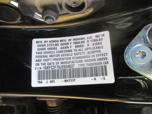 Engine 2.0L Naturally Aspirated Fits 16-24 CIVIC 1534138
