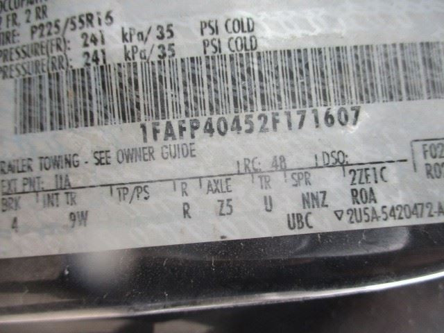 Anti-Lock Brake Part Assembly 6 Cylinder Fits 99-04 MUSTANG 1558925