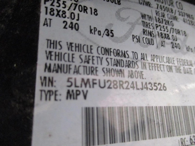 Engine 5.4L VIN R 8th Digit DOHC Fits 02-04 NAVIGATOR 1692866