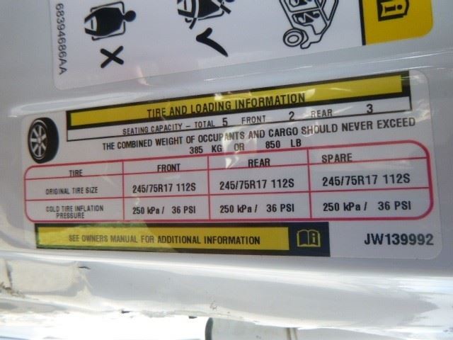 Corner/Park Light Fog-driving Plastic Bumper Fits 14-25 WRANGLER 12022