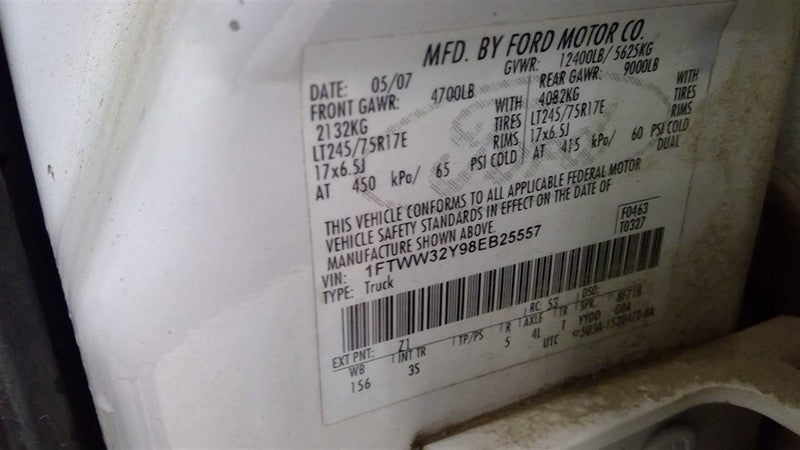 Alternator 115 Amp Fits 05-08 FORD F250SD PICKUP 1711023